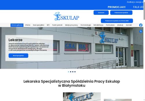 LEKARSKA SPECJALISTYCZNA SPÓŁDZIELNIA PRACY „ESKULAP”